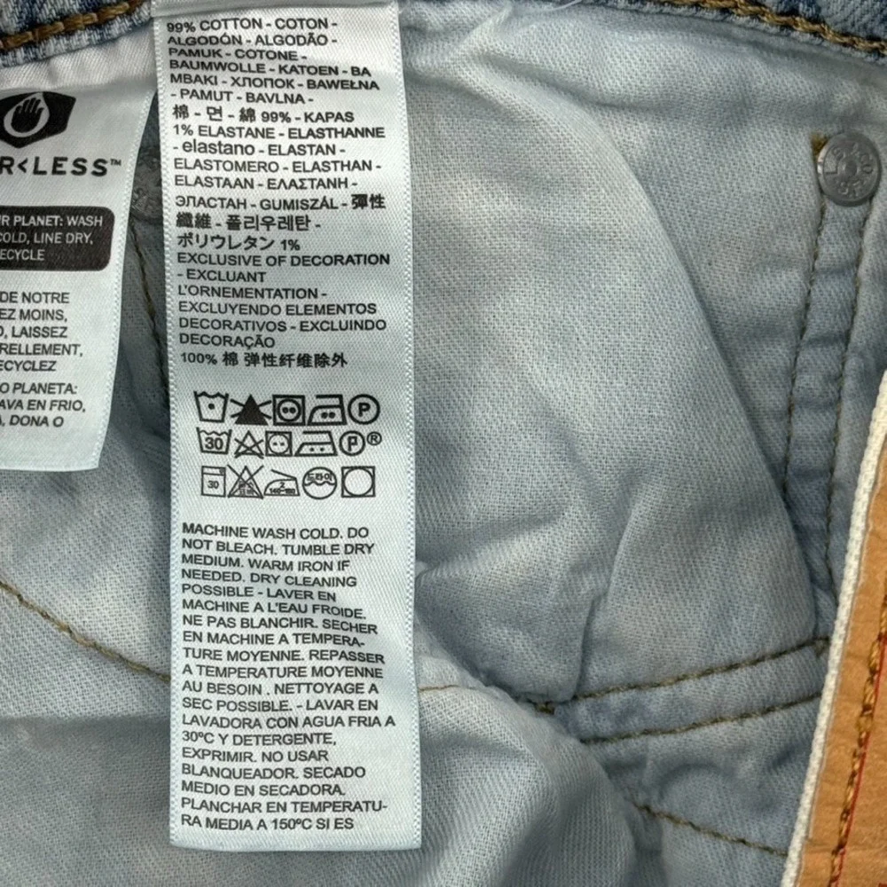 Levi's 511 Slim Fit Jeans Men's 34x30 Light Blue Denim NWT Reclaimed Sustainable